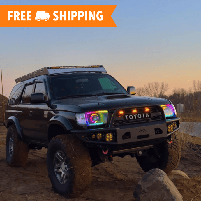 02 4runner Custom 4Runner Headlights – TEQ Customs