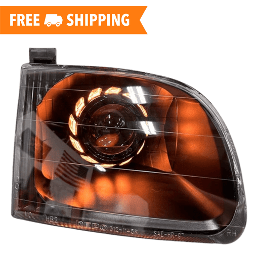 TEQ Customs LLC Headlights TEQ Customs Turbine Edition Headlights / 01-07 Sequoia