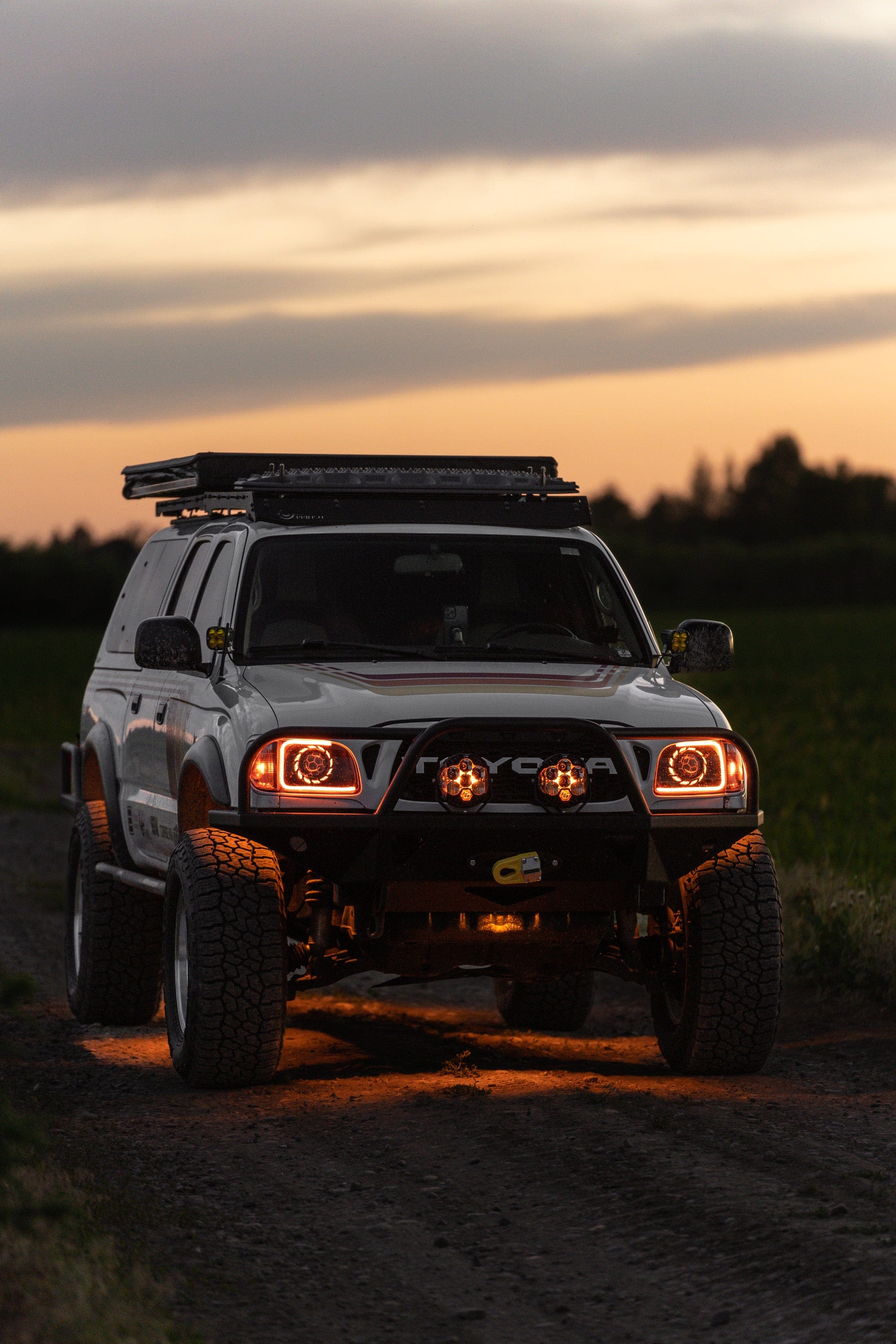 TEQ Customs LLC Headlights TRD Timmy Special Edition Headlights / 98-04 Tacoma