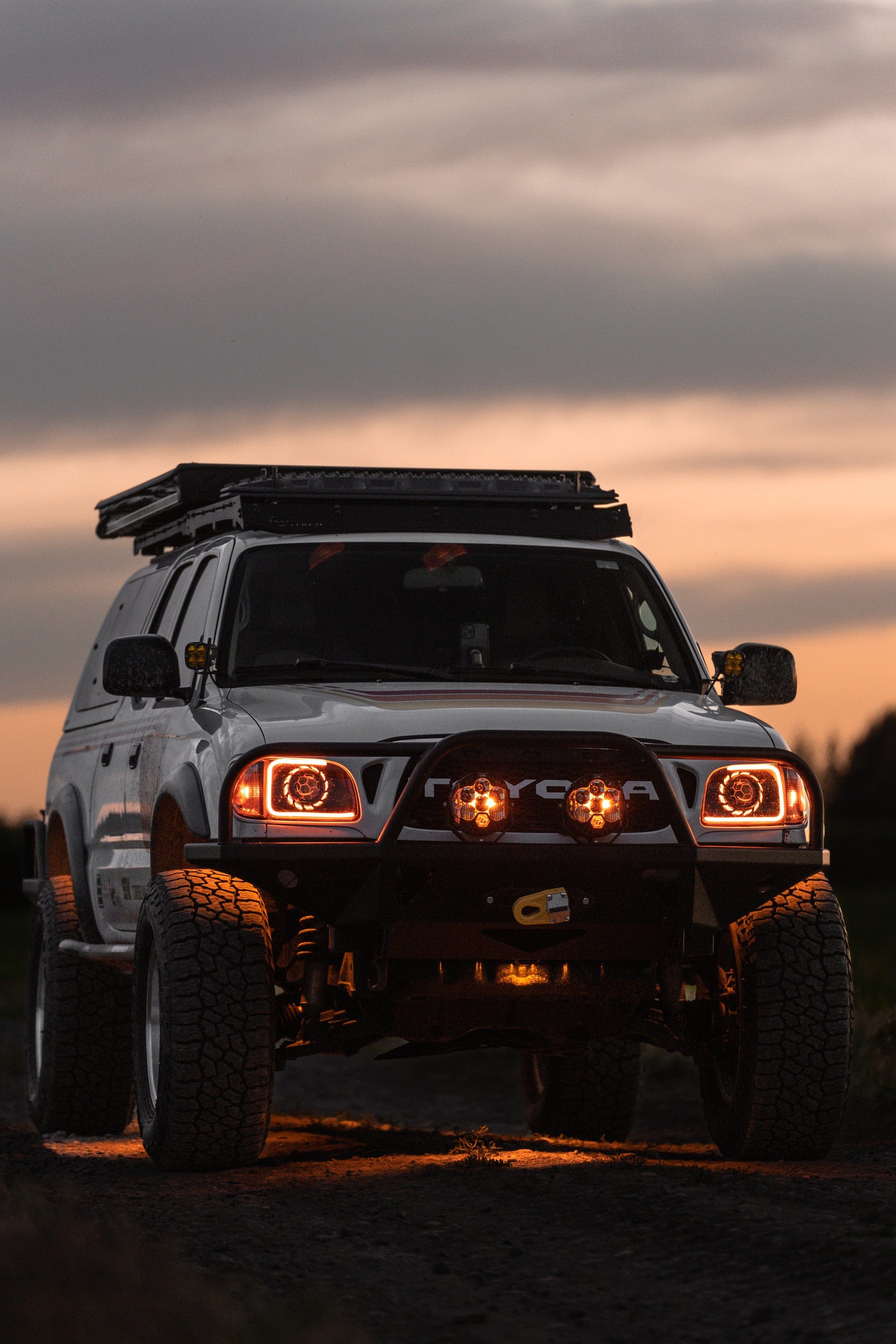 TEQ Customs LLC Headlights TRD Timmy Special Edition Headlights / 98-04 Tacoma