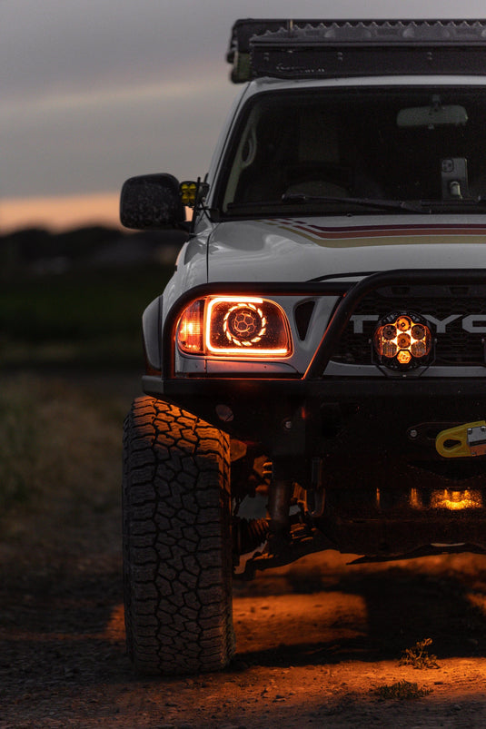 TEQ Customs LLC Headlights TRD Timmy Special Edition Headlights / 98-04 Tacoma