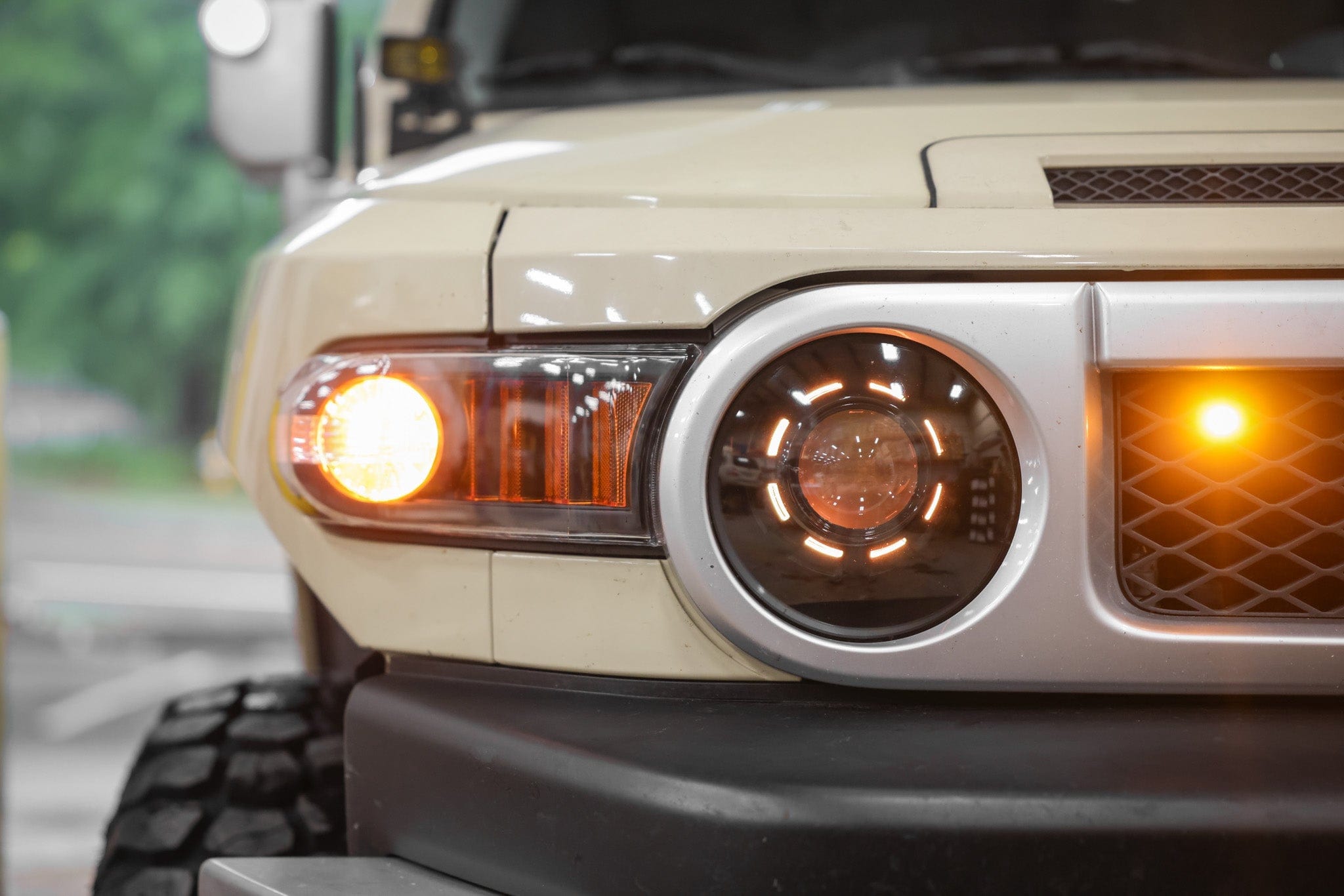 TEQ Customs LLC Lighting FJ Cruiser Black Side Marker Lights