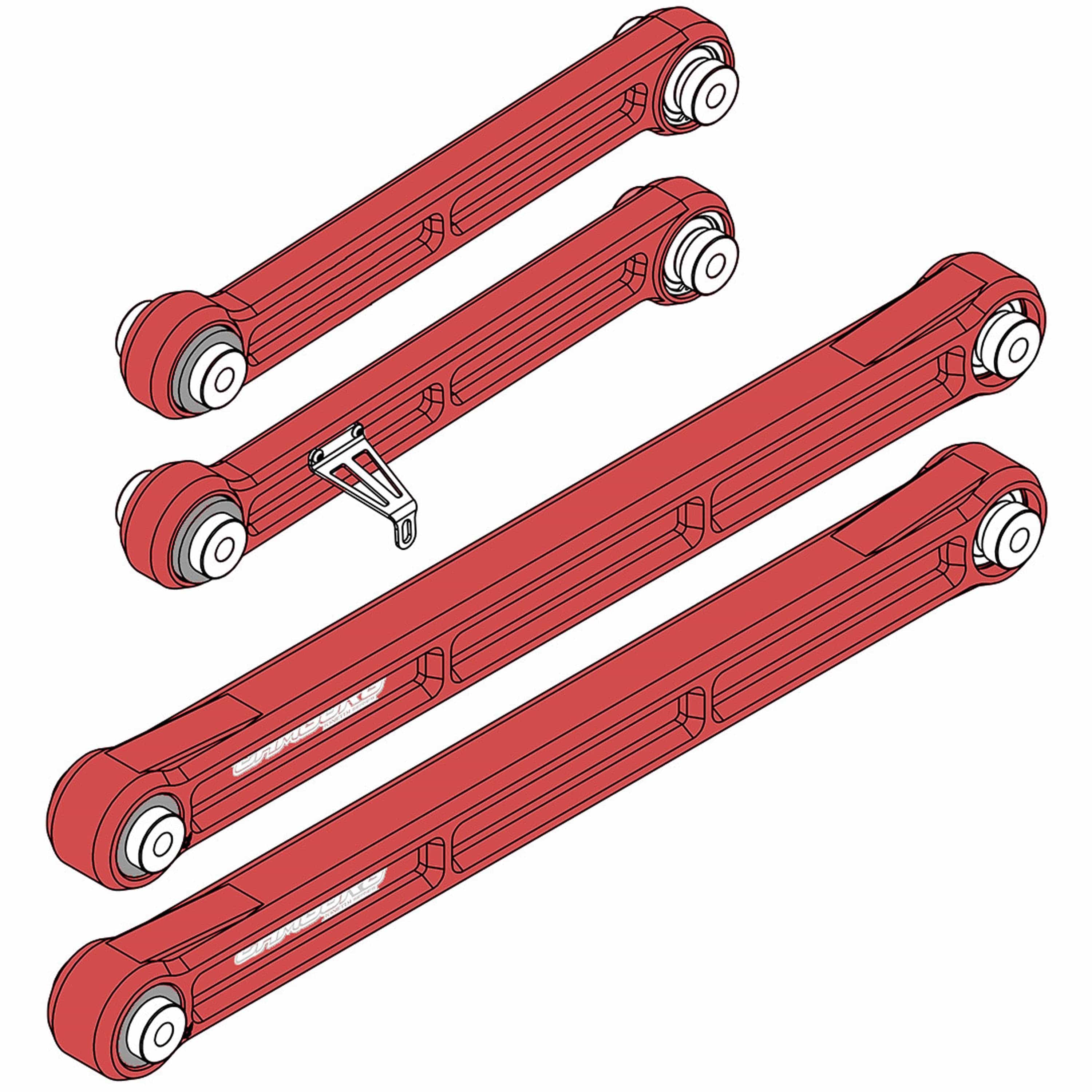 TEQ Customs LLC Suspension Camburg Engineering Rear Trailing Arm Kit / 22+ Tundra, 23+ Sequoia, 24+ Tacoma