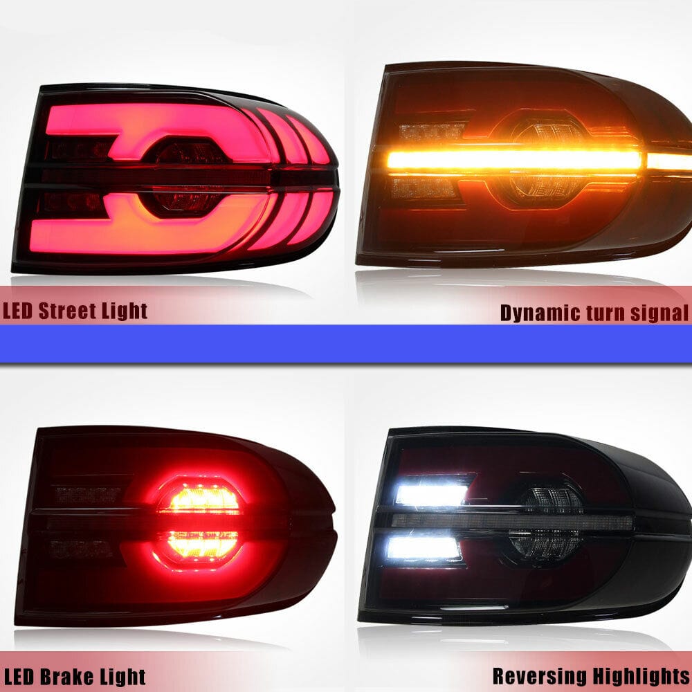 TEQ Customs LLC Tail Lights Dynamic Tail Lights / 07-14 FJ Cruiser