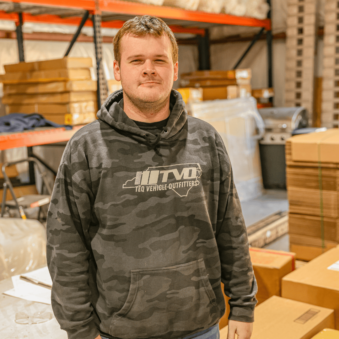 TEQ Customs Merch TVO Black Camo Hoodie