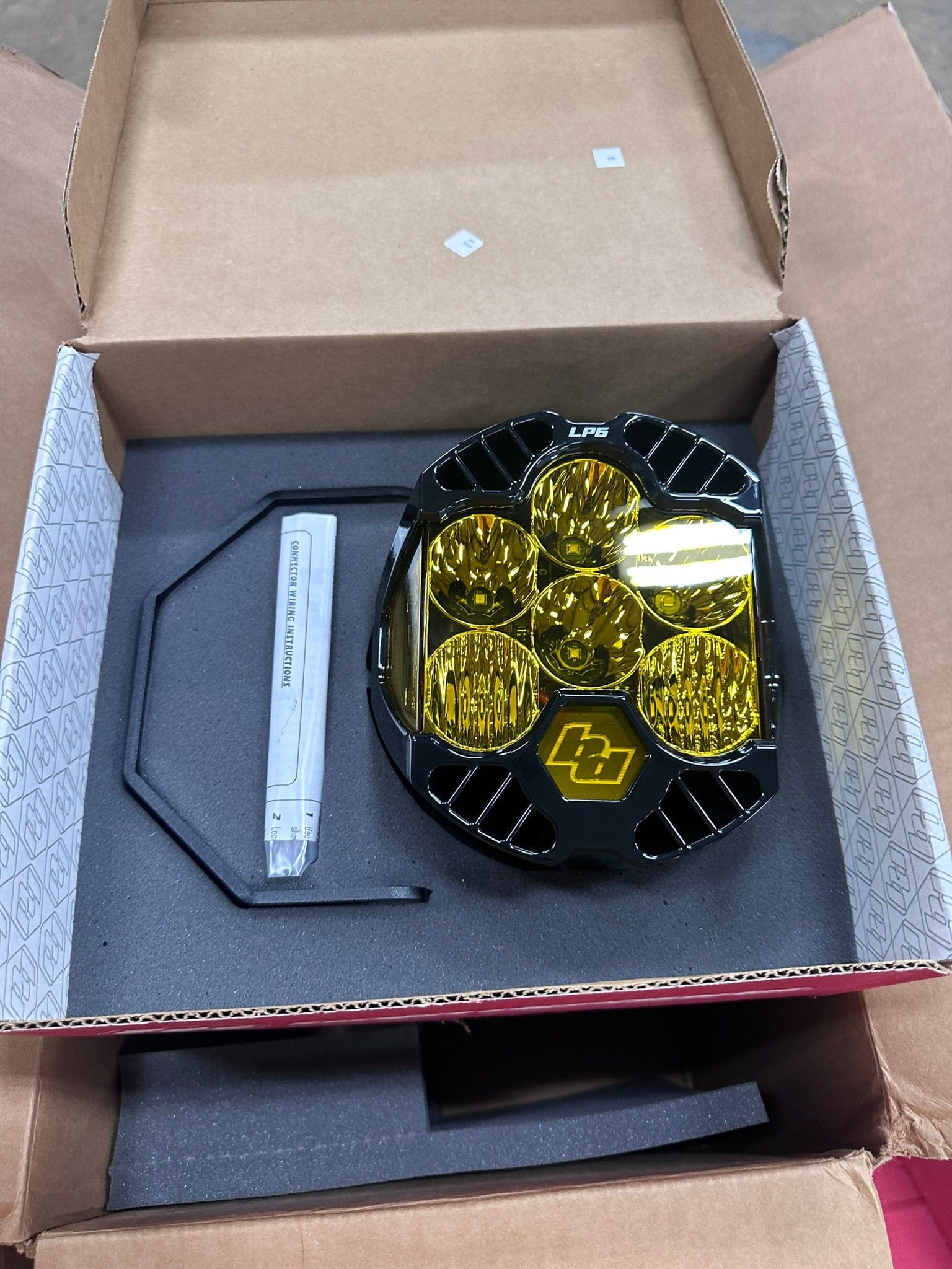 TEQ Customs Open Box/Display Baja Designs Amber LP6 Pods