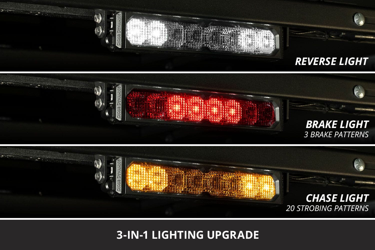 TEQ Customs Vehicle Specific Lighting Kit FJ Cruiser Chase Bar + 3rd Brake Light Kit / TEQ Customs