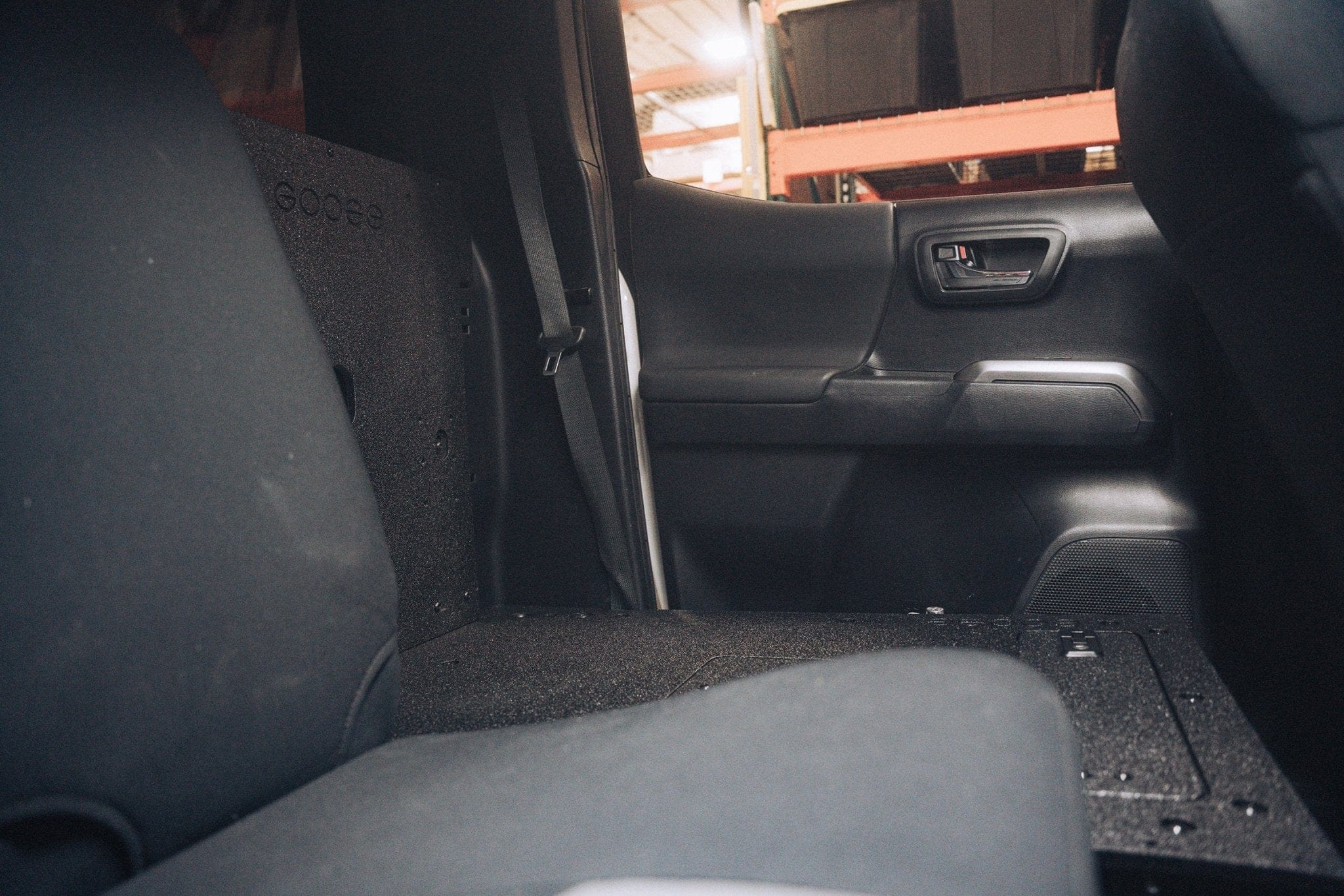 Toyota Tacoma 2005-2023 2nd and 3rd Gen Double Cab Version 2 - Second Row Seat Delete Plate System