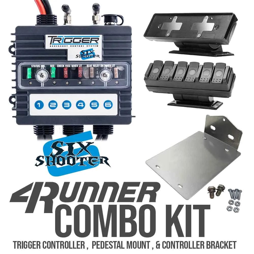 Trigger Lighting Trigger Wireless Switch System Combo Kit - 6 Switches / 03-09 4Runner, Lexus Gx, FJ Cruiser