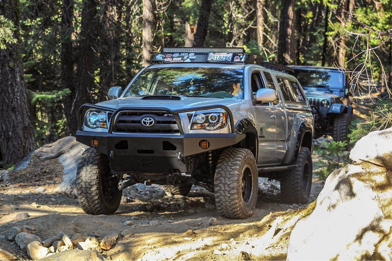 Load image into Gallery viewer, True North Fabrications Armor 05-15 2nd Gen Tacoma Plate Bumper - DIY Kit
