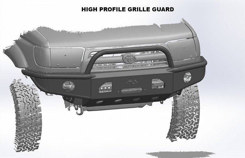 True North Fabrications Armor 05-15 2nd Gen Tacoma Plate Bumper - DIY Kit