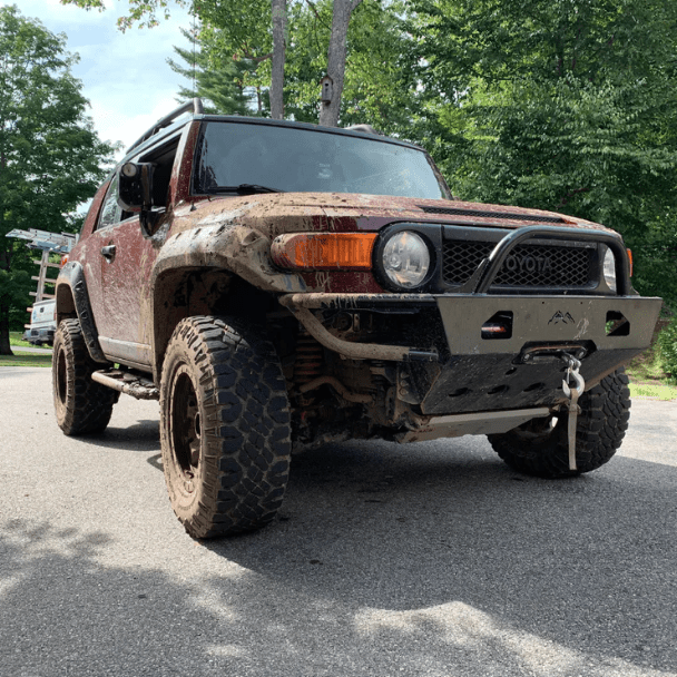 Load image into Gallery viewer, True North Fabrications Armor 07-14 Fj Cruiser Hybrid Bumper - Welded
