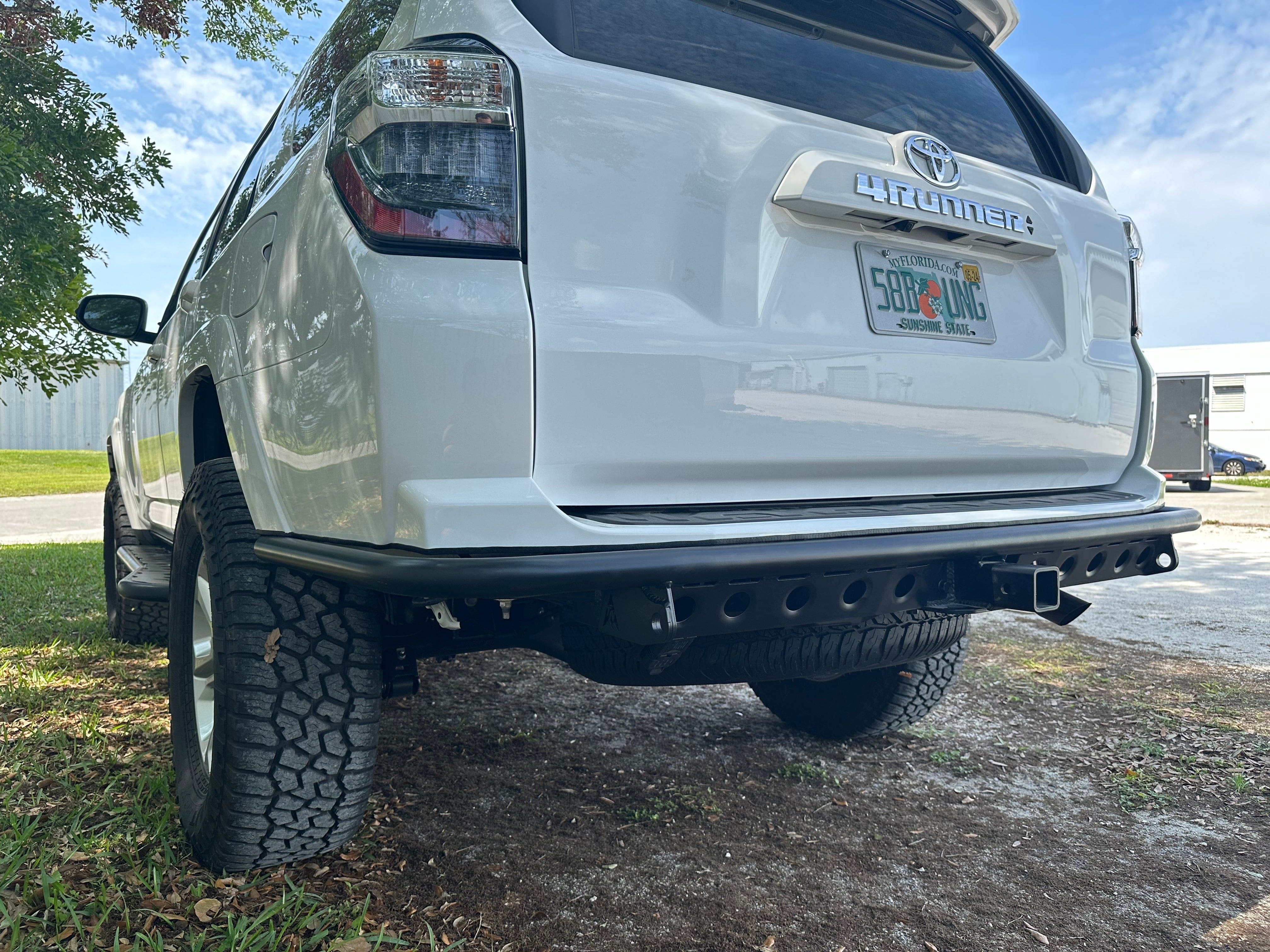 True North Fabrications Armor 10+ 5th Gen 4Runner Hybrid Rear Bumper - Welded