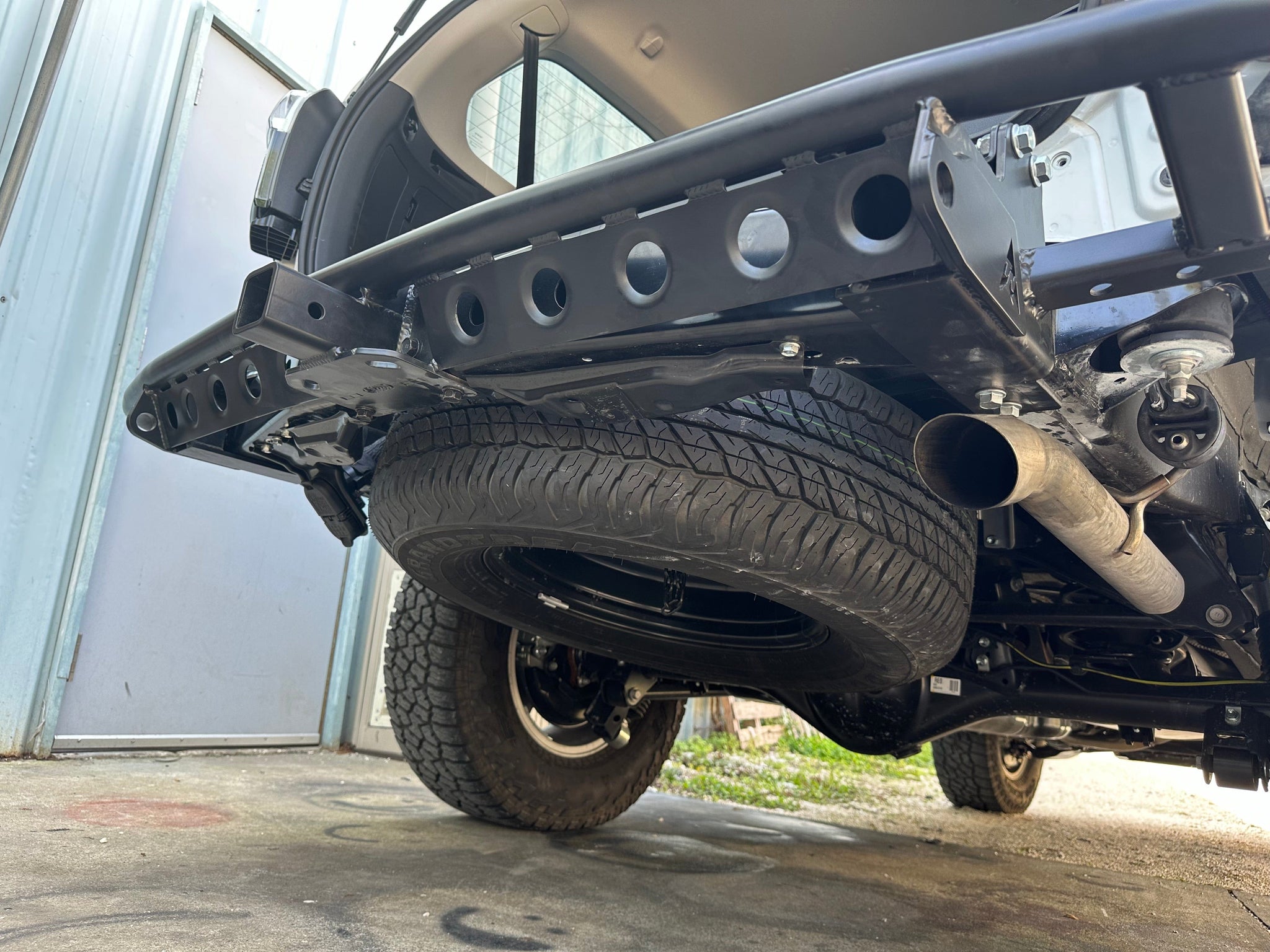 True North Fabrications Armor 10+ 5th Gen 4Runner Hybrid Rear Bumper - Welded