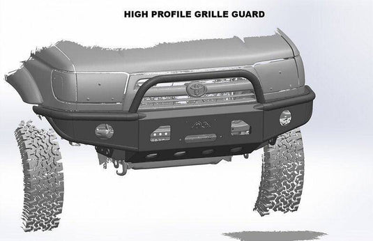 True North Fabrications Armor 12-15 2nd Gen Tacoma Plate Bumper - Welded