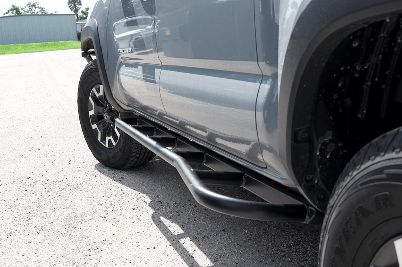 Load image into Gallery viewer, True North Fabrications Armor 16-23 3rd Gen Tacoma Rock Sliders (Bolt On)
