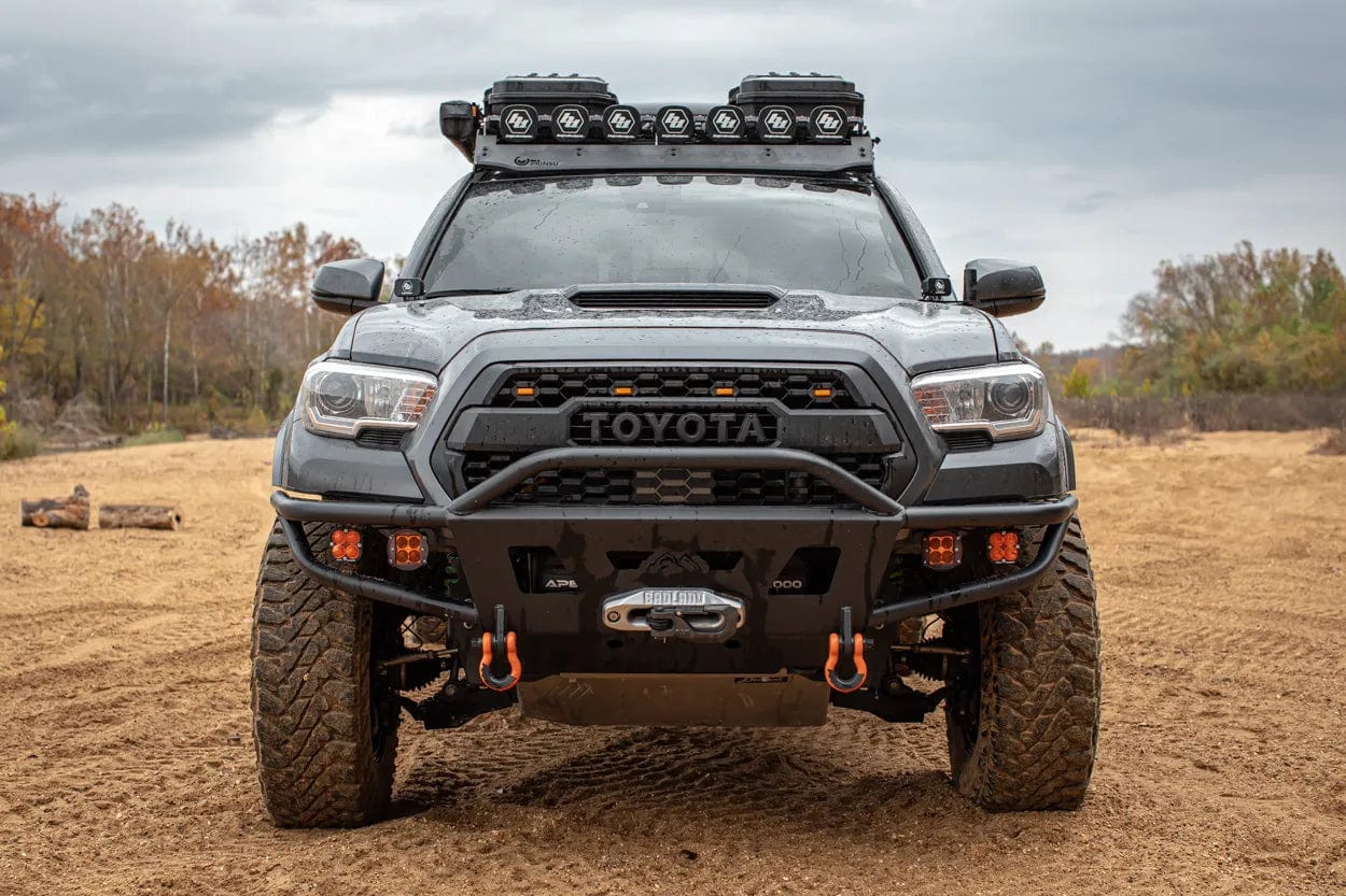 True North Fabrications Armor 2016+ 3rd Gen Tacoma Hybrid Bumper - Welded