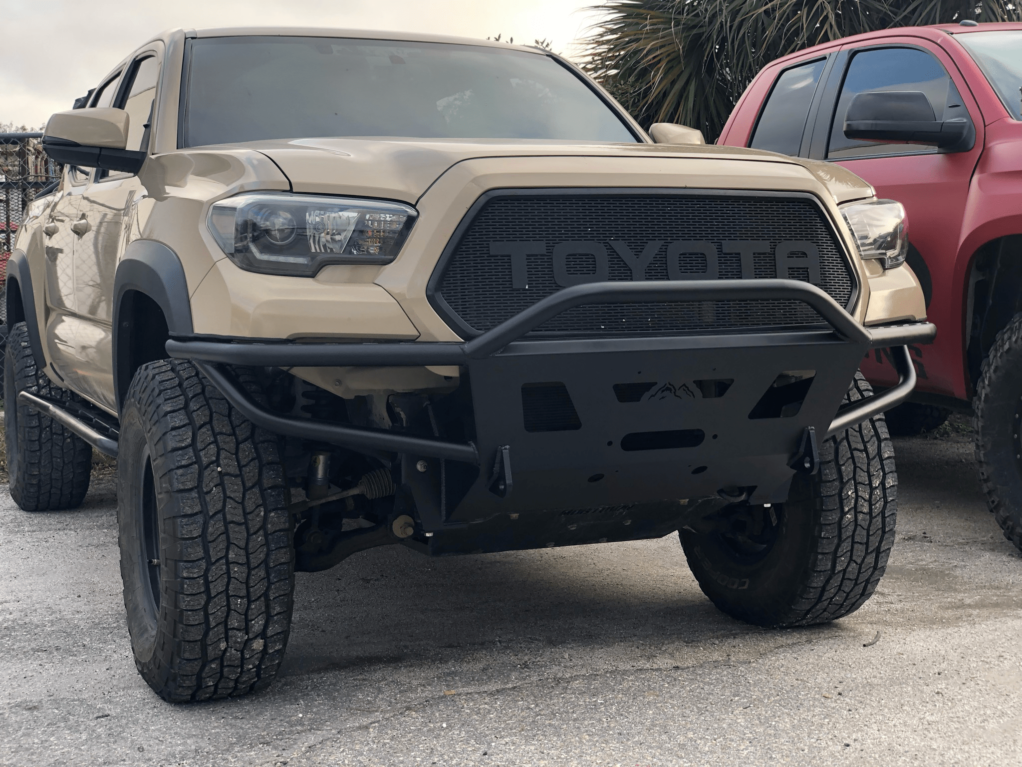 True North Fabrications Armor 2016+ 3rd Gen Tacoma Hybrid Bumper - Welded