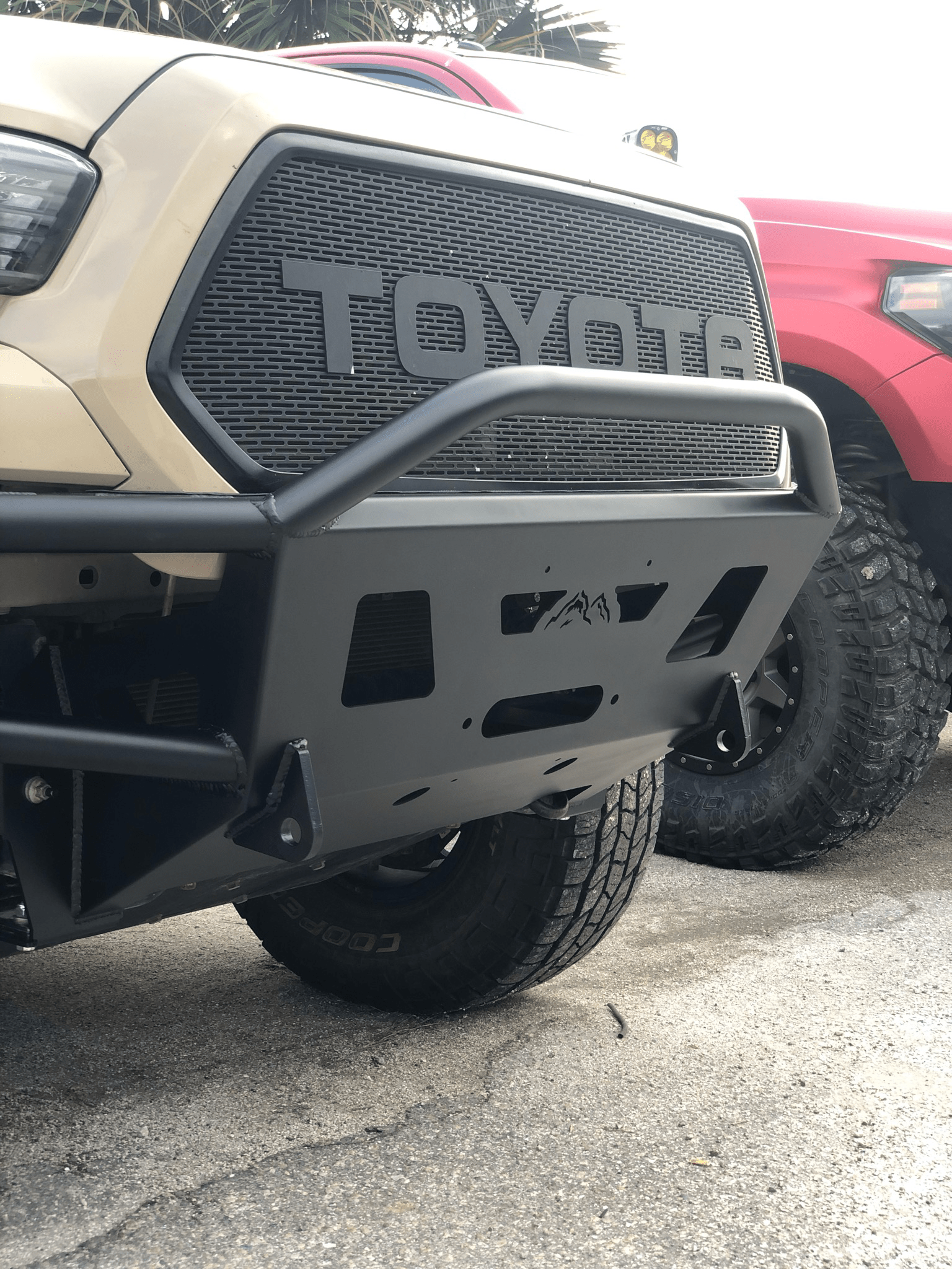 True North Fabrications Armor 2016+ 3rd Gen Tacoma Hybrid Bumper - Welded