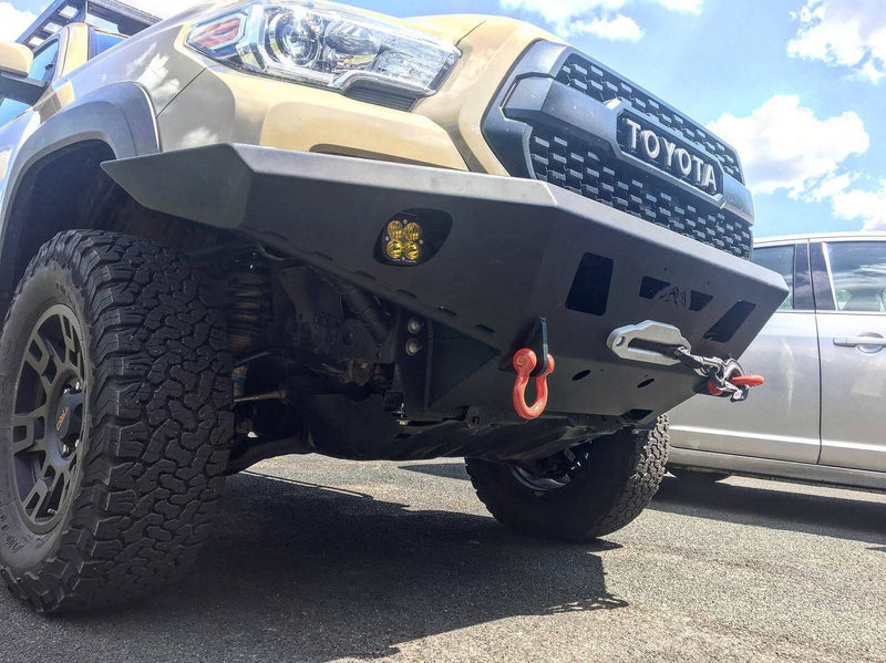 Load image into Gallery viewer, True North Fabrications Armor 2016+ Tacoma Plate Bumper - DIY Kit
