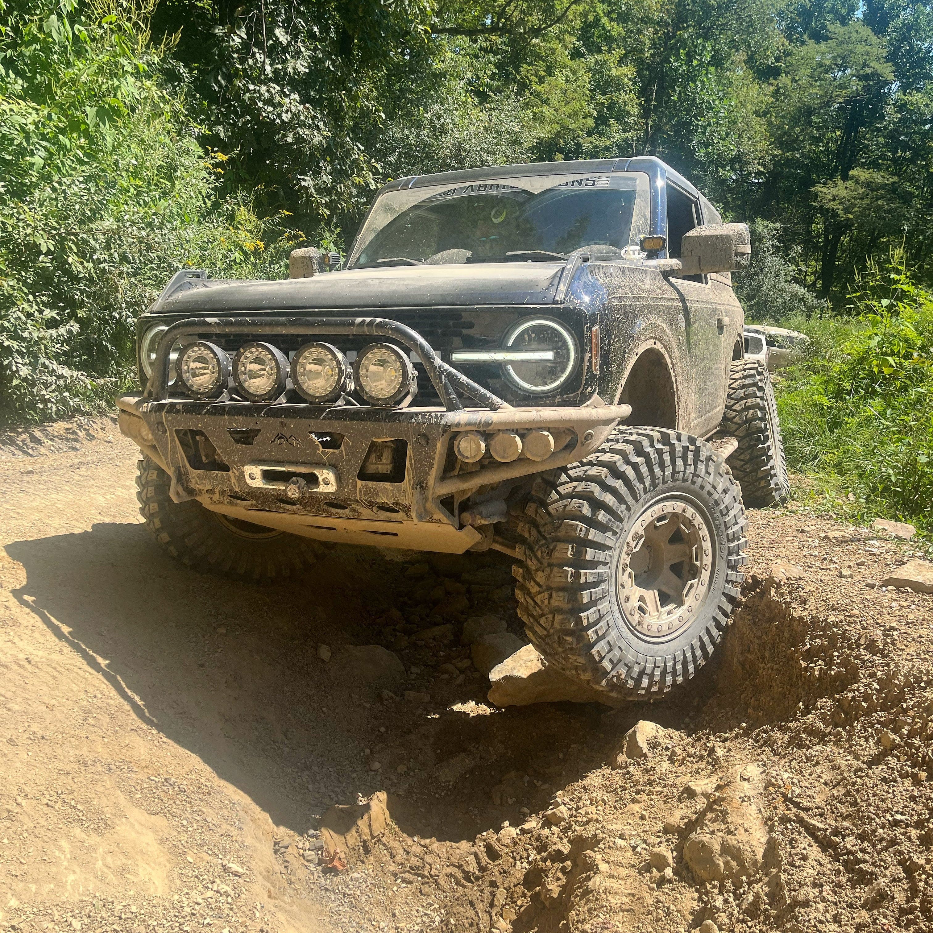 True North Fabrications Armor 2021+ Bronco Front Winch Bumper