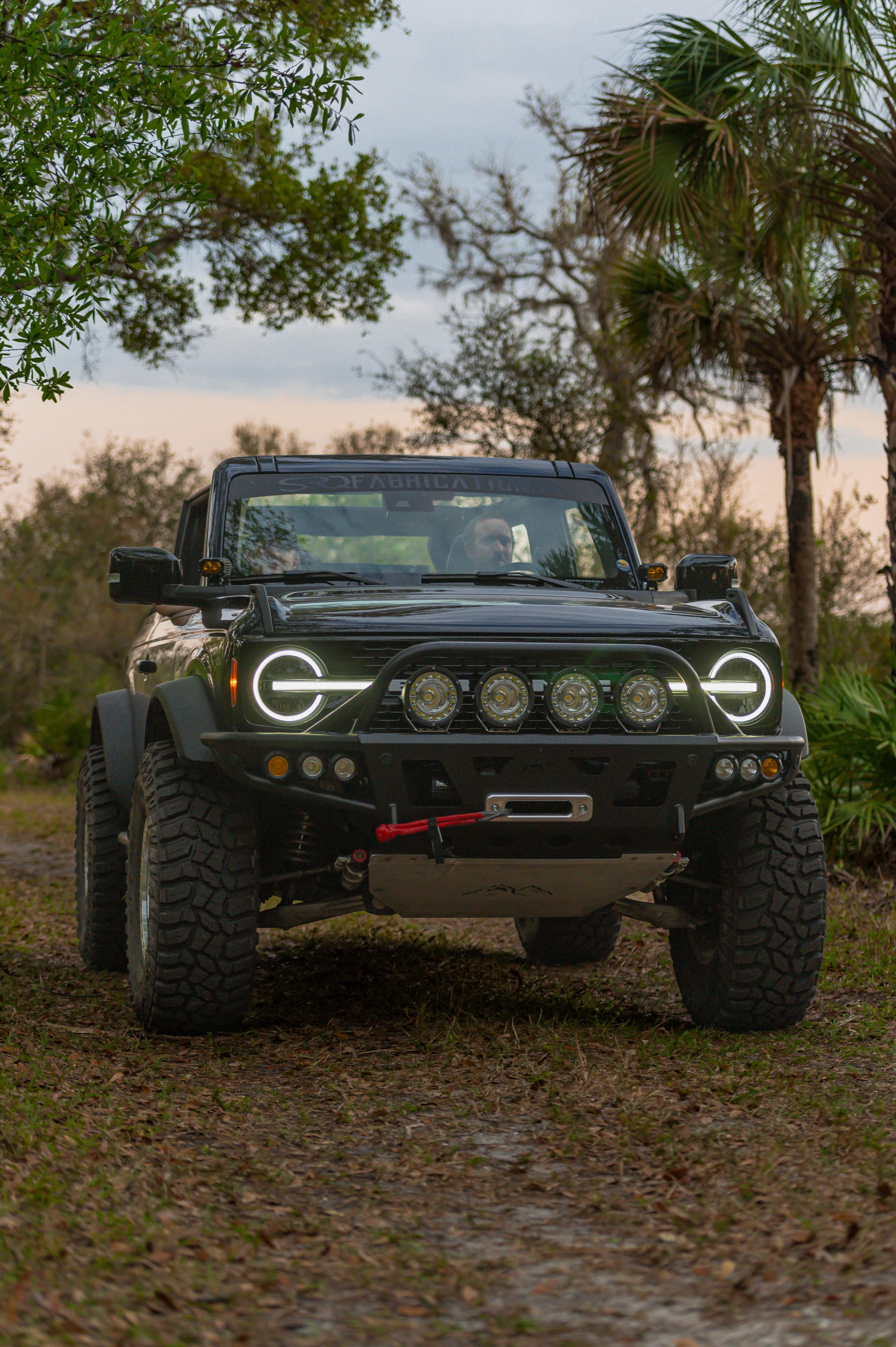 True North Fabrications Armor 2021+ Bronco Front Winch Bumper