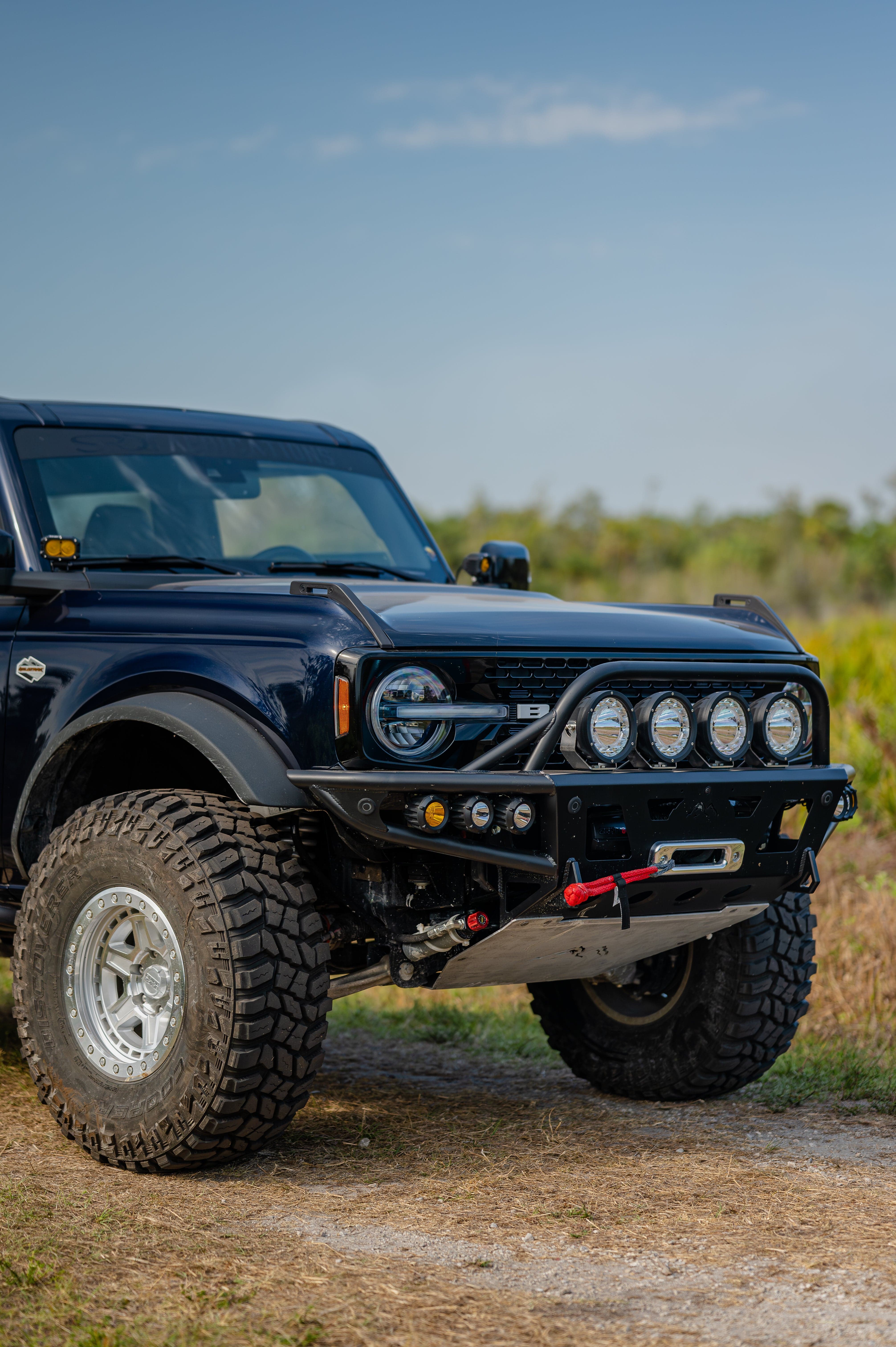 True North Fabrications Armor 2021+ Bronco Front Winch Bumper