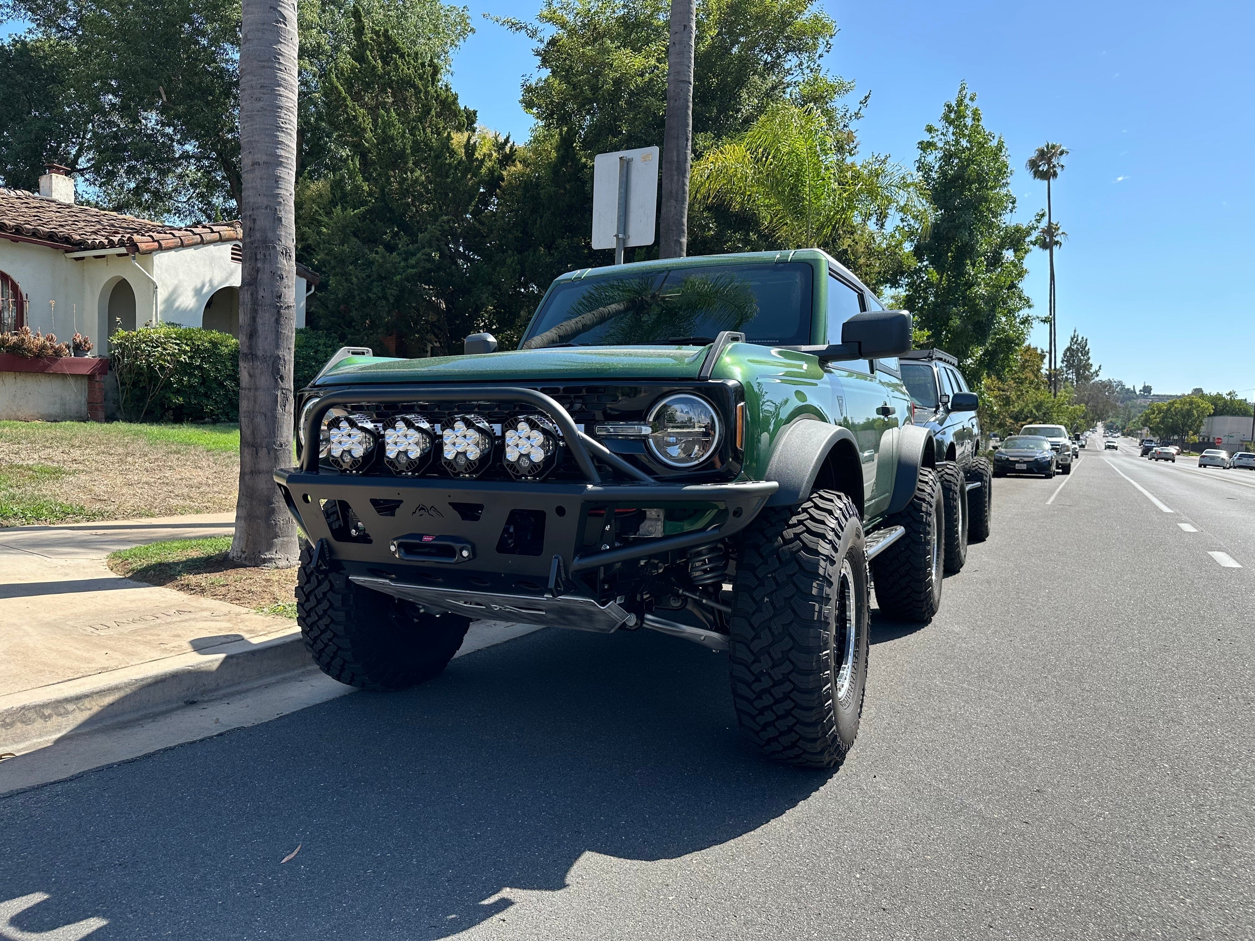 True North Fabrications Armor 2021+ Bronco Front Winch Bumper