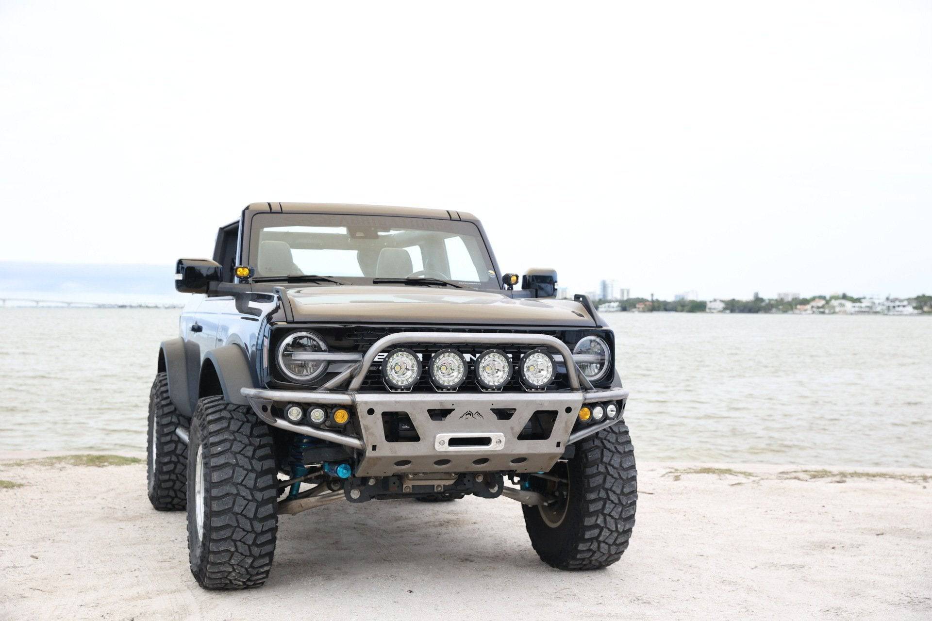 True North Fabrications Armor 2021+ Bronco Front Winch Bumper