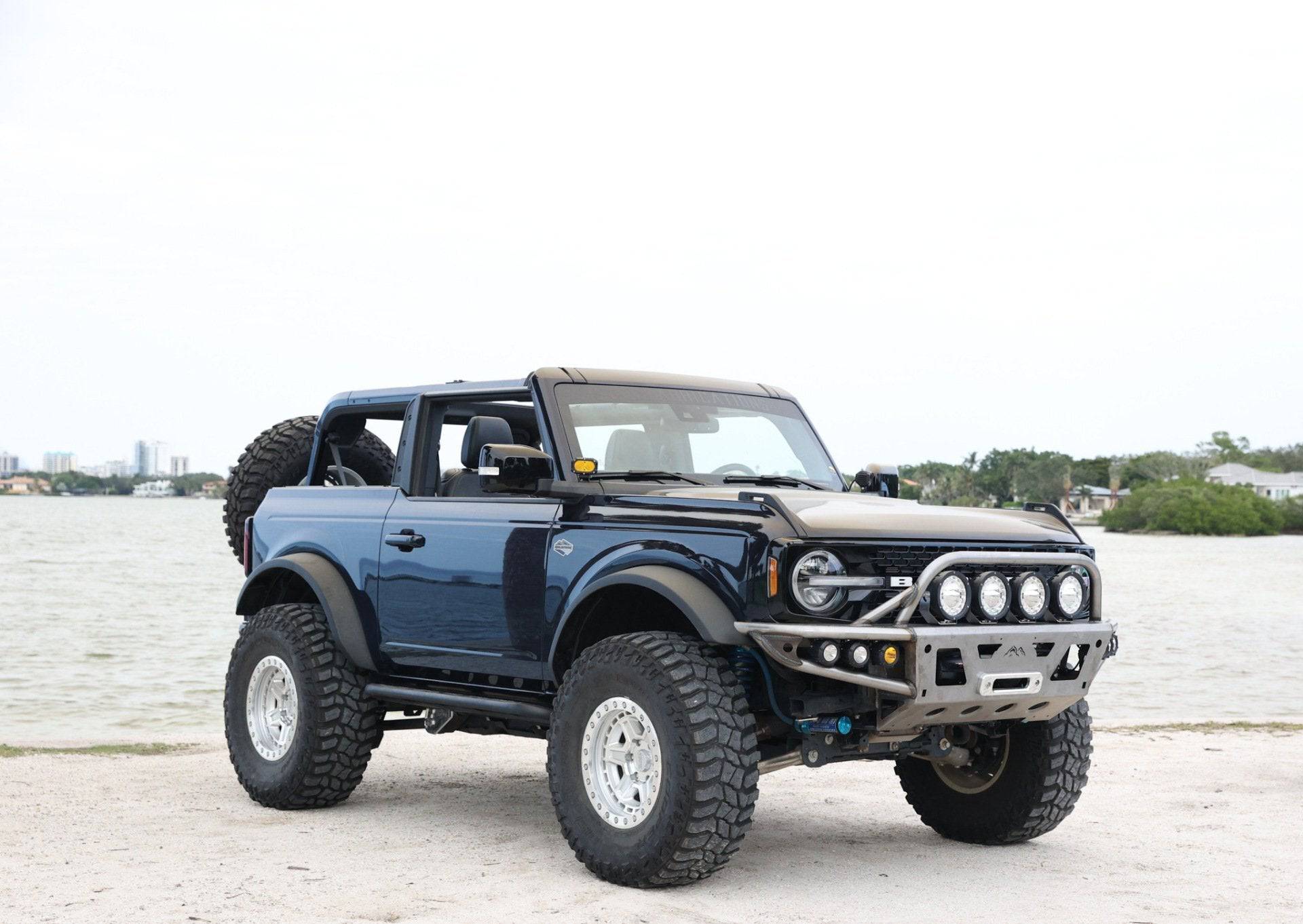 True North Fabrications Armor 2021+ Bronco Front Winch Bumper