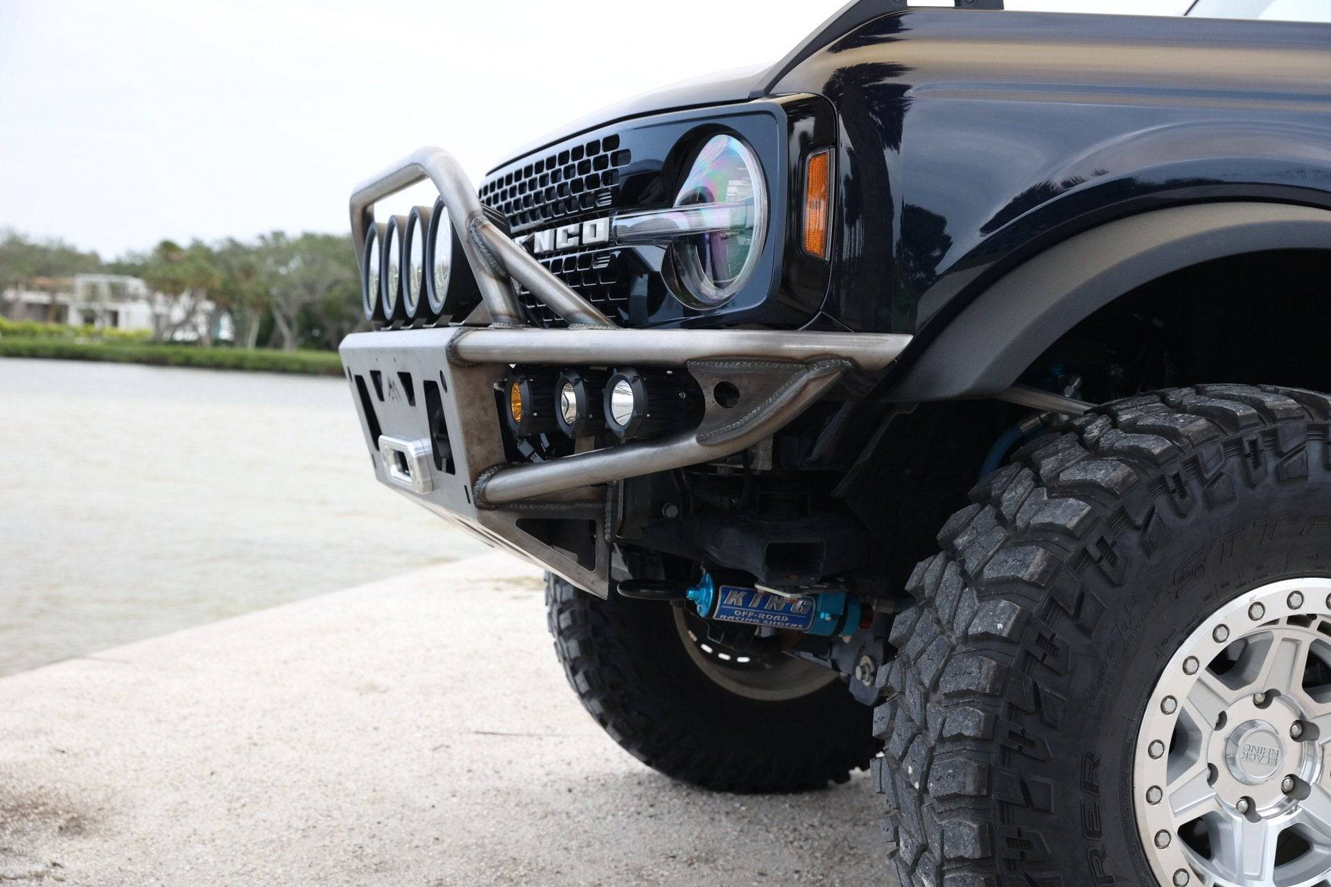 True North Fabrications Armor 2021+ Bronco Front Winch Bumper