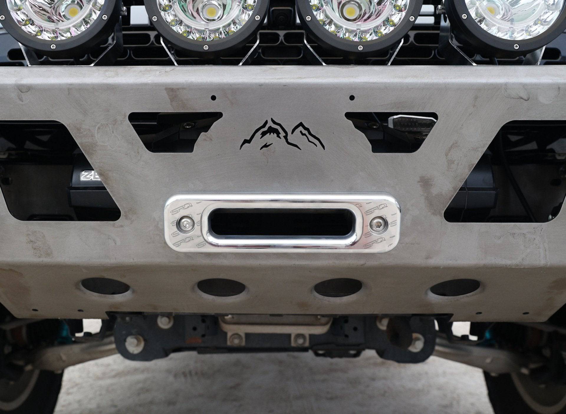 True North Fabrications Armor 2021+ Bronco Front Winch Bumper