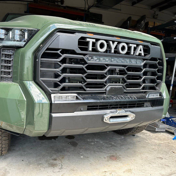 22+ 3rd Gen Tundra Hidden Winch Plate – TEQ Customs