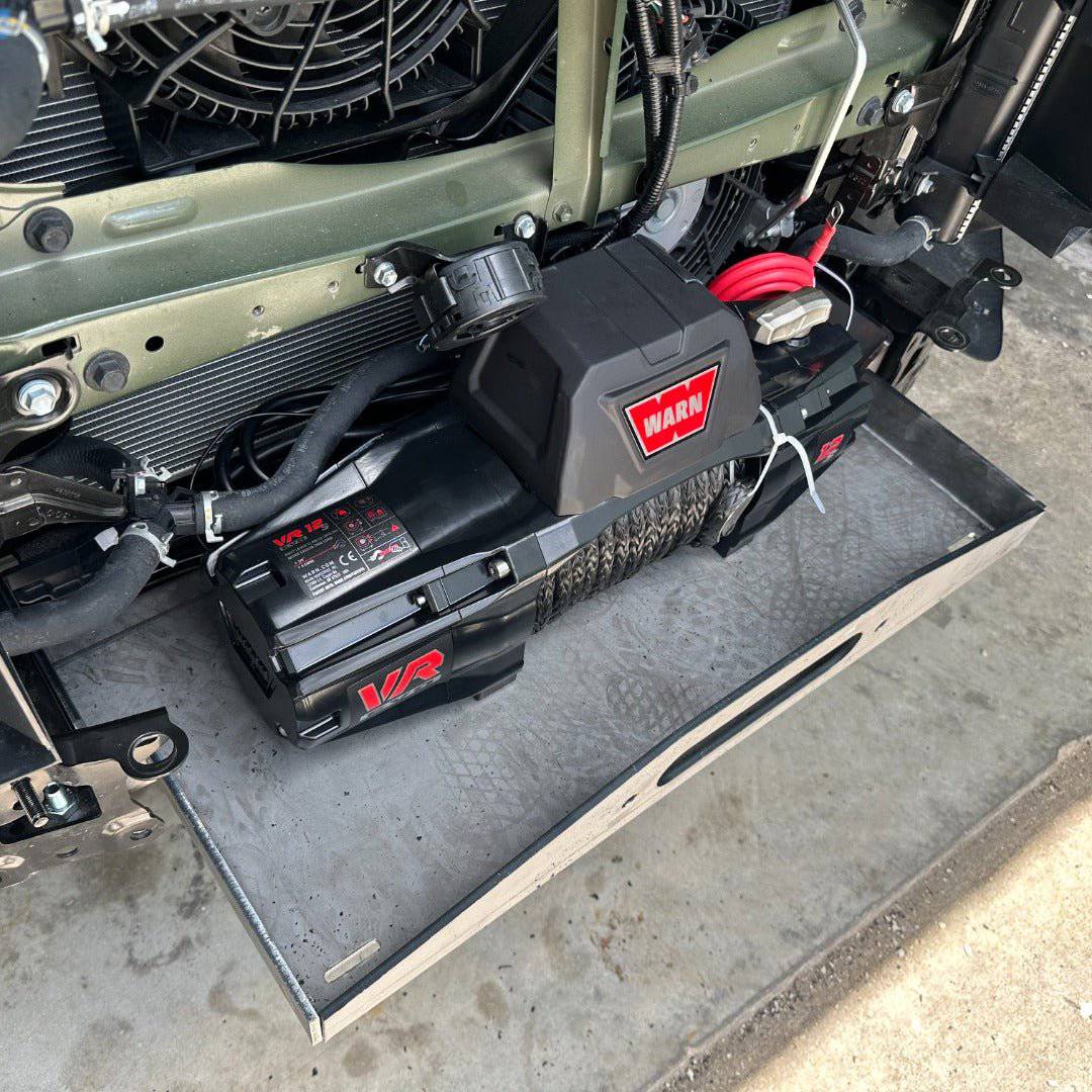 True North Fabrications Armor 22+ 3rd Gen Tundra Hidden Winch Plate