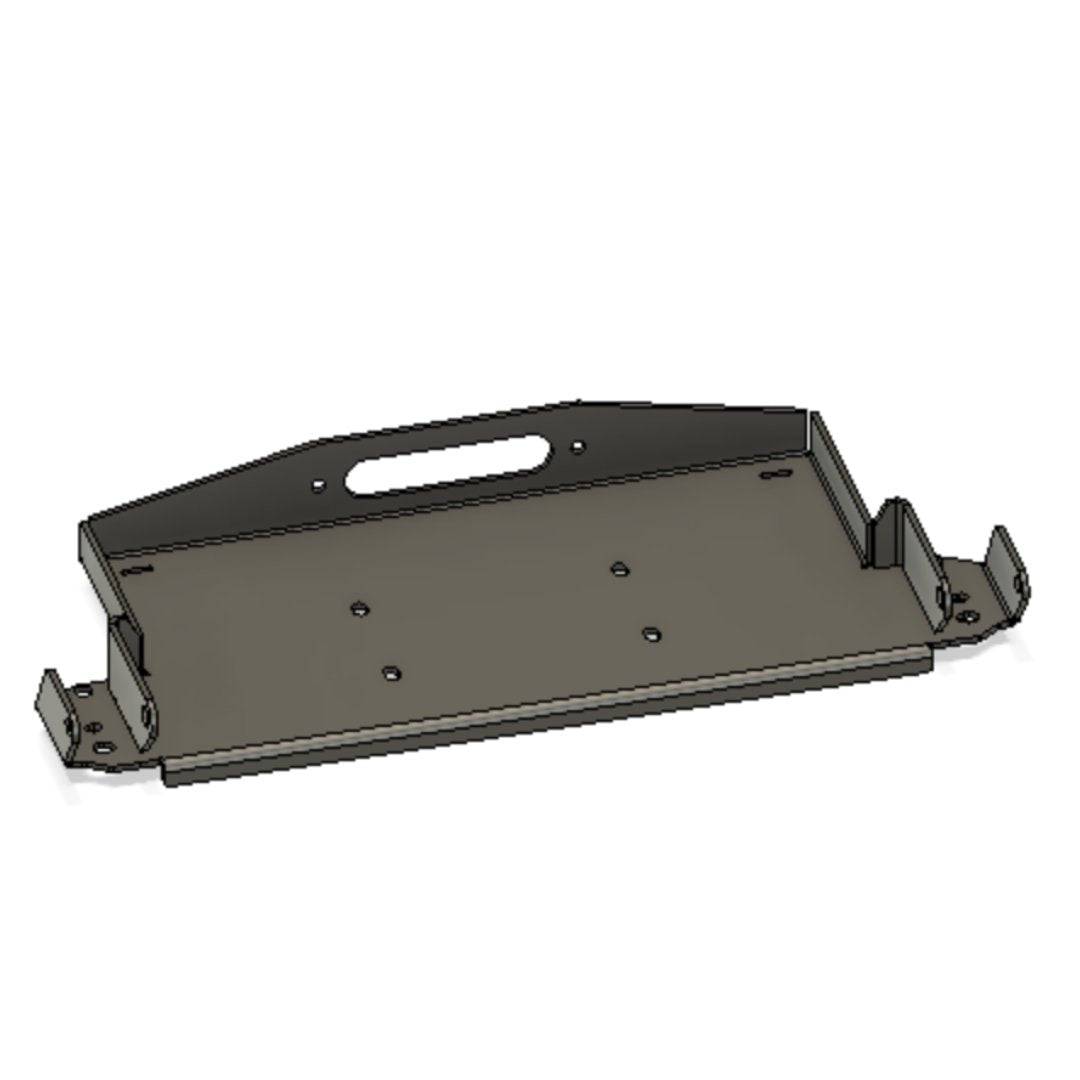 True North Fabrications Armor 22+ 3rd Gen Tundra Hidden Winch Plate