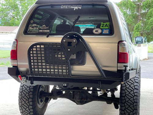 True North Fabrications Armor 96-02 4Runner Rear Plate Bumper - DIY Kit