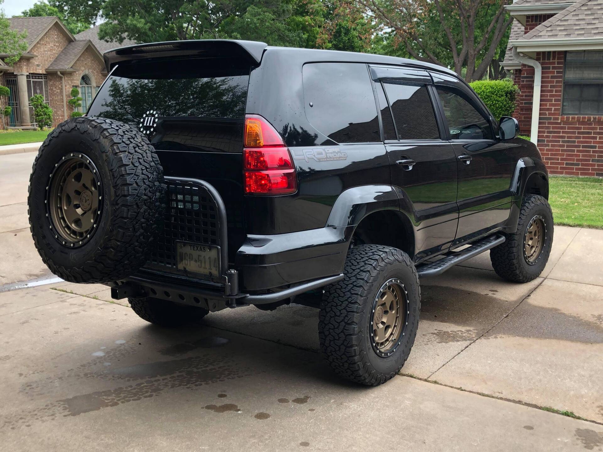 Gx470 Rear Bumer Lexus GX470 Hybrid Rear Bumper - Welded – TEQ Customs
