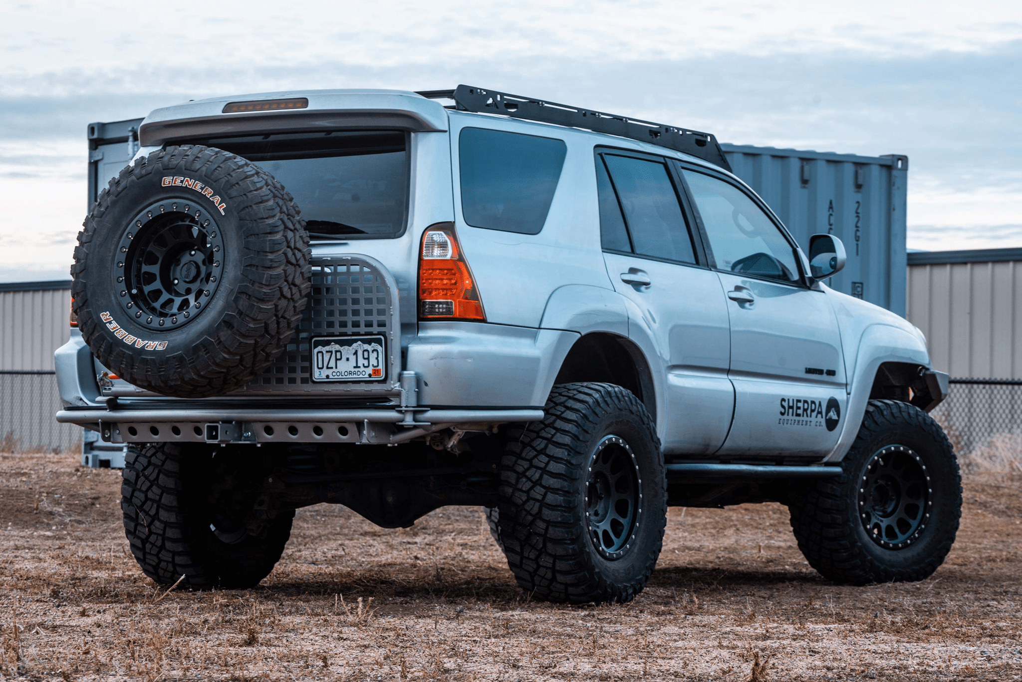 True North Fabrications Armor Lexus GX470 Hybrid Rear Bumper - Welded