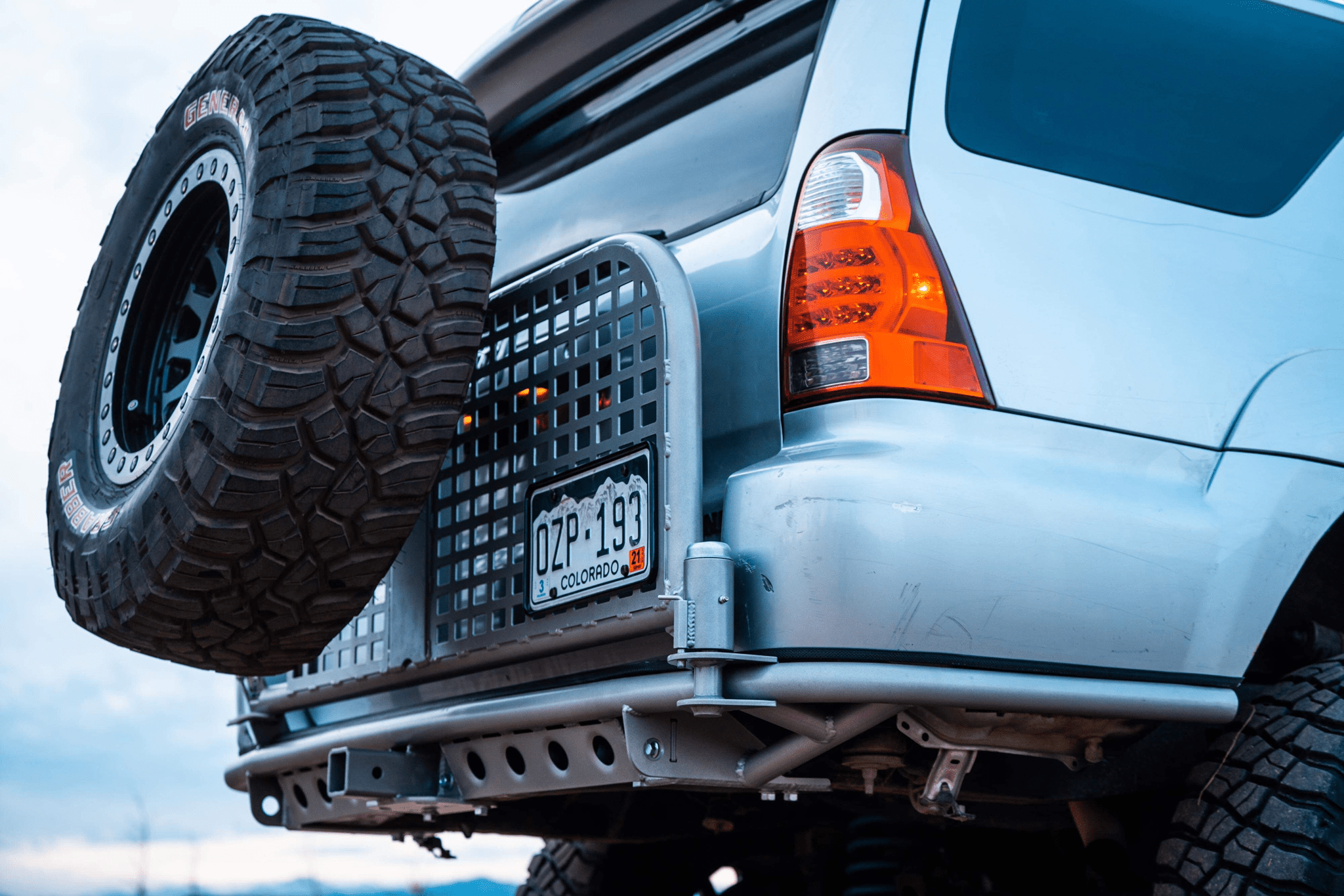 Gx470 Rear Bumer Lexus GX470 Hybrid Rear Bumper - Welded – TEQ Customs