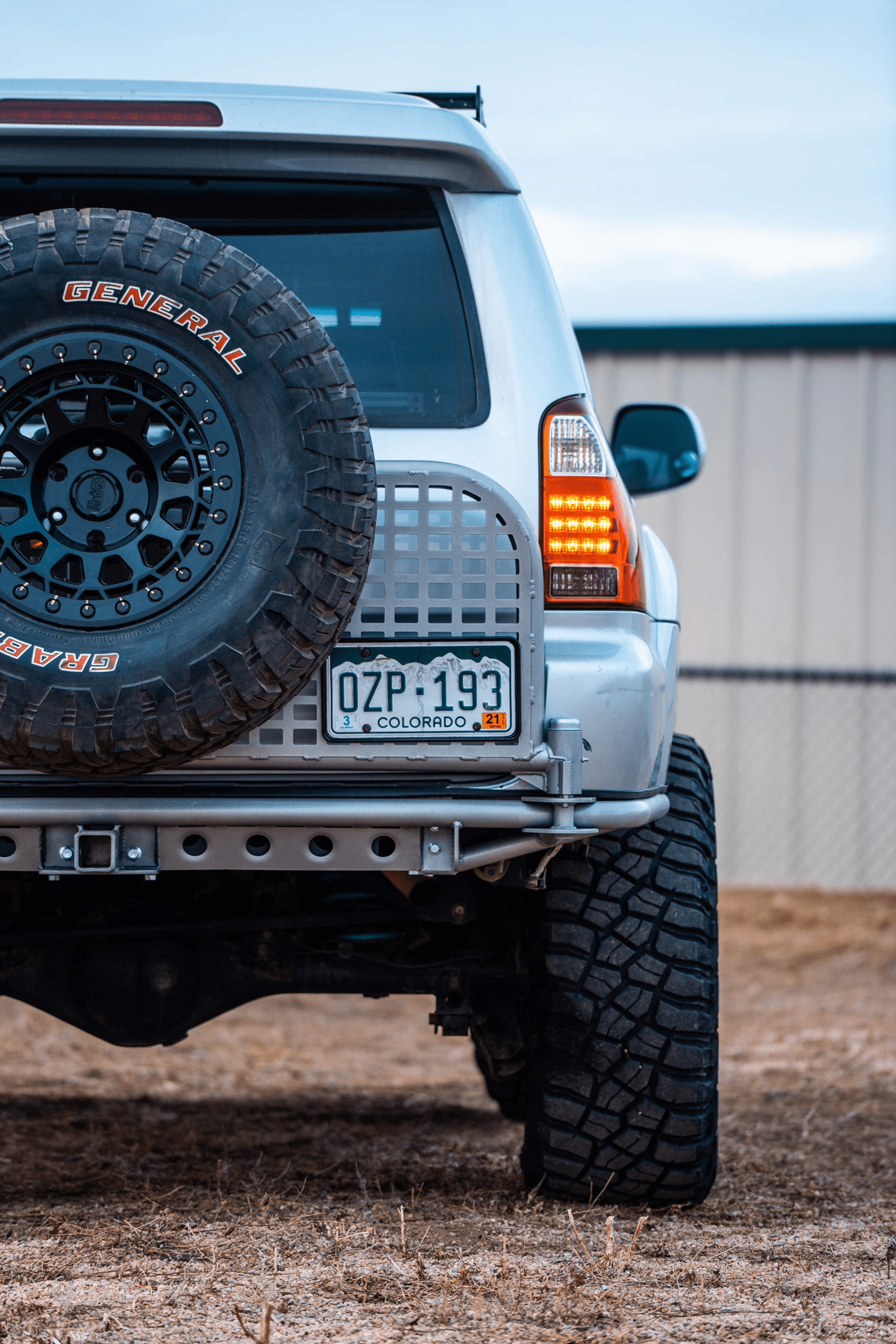 True North Fabrications Armor Lexus GX470 Hybrid Rear Bumper - Welded