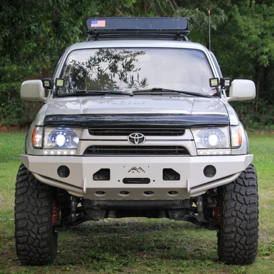 True North Fabrications Armor None / Raw Steel True North Plate Bumper / 96-02 3rd Gen 4Runner