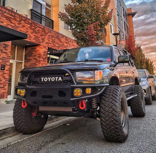 True North Fabrications Armor True North Open Wing Hybrid Bumper DIY KIT / 96-02 3rd Gen 4Runner