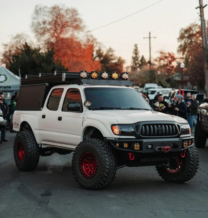 Load image into Gallery viewer, True North Fabrications Armor True North Open Wing Hybrid Bumper DIY KIT / 96-04 Tacoma
