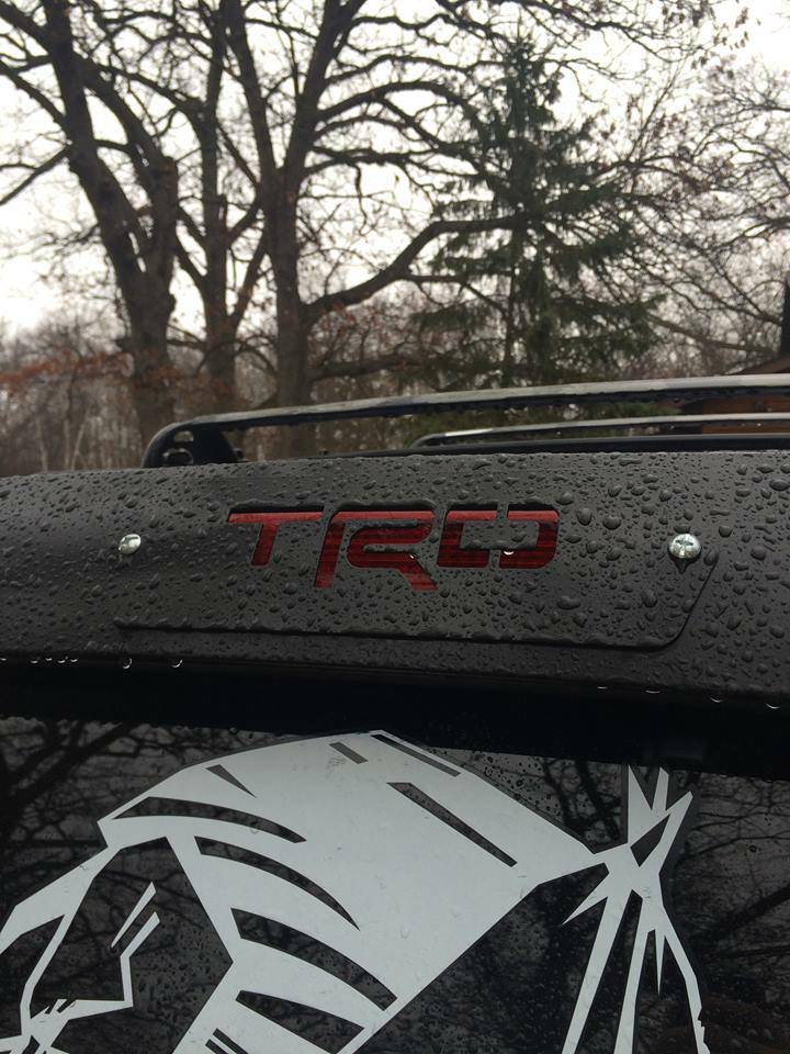 True North Fabrications Exterior 3rd Gen 4Runner Brake Light Cover