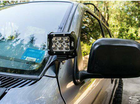 Load image into Gallery viewer, True North Fabrications Lighting 96-02 4Runner - 96-04 Tacoma Ditch Light Brackets
