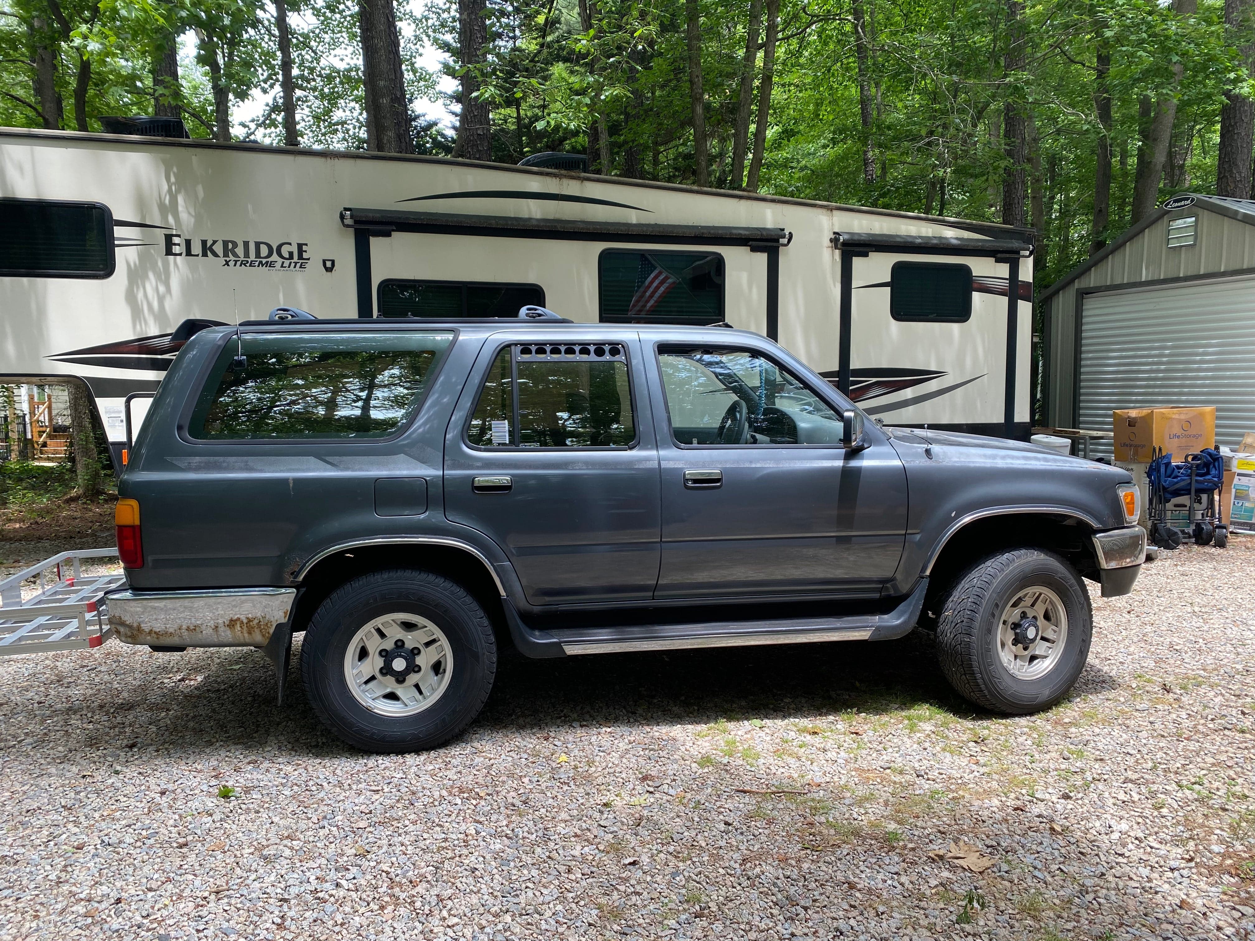 Visual Autowerks Window Vents 4Runner 2nd Gen Side Window Vents