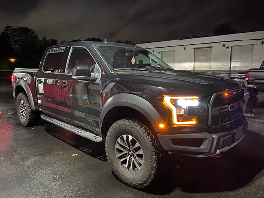 Visual Autowerks Window Vents F150 Window Vents (13th Gen Crew Cab/Raptor)