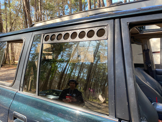 Visual Autowerks Window Vents Toyota Land Cruiser 80 series Window Vents