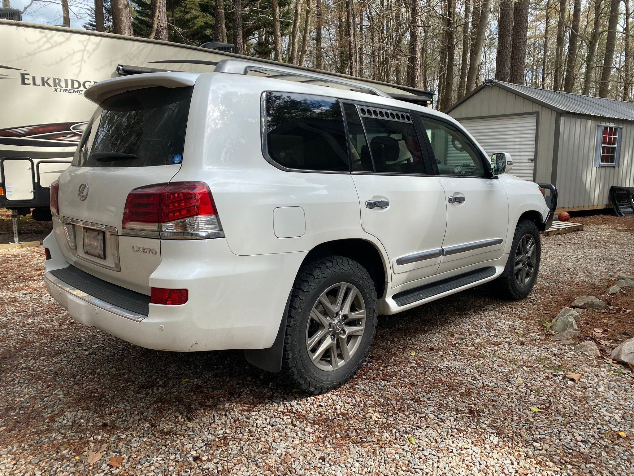 Visual Autowerks Window Vents Toyota LC200/Lexus LX570 Window Vents