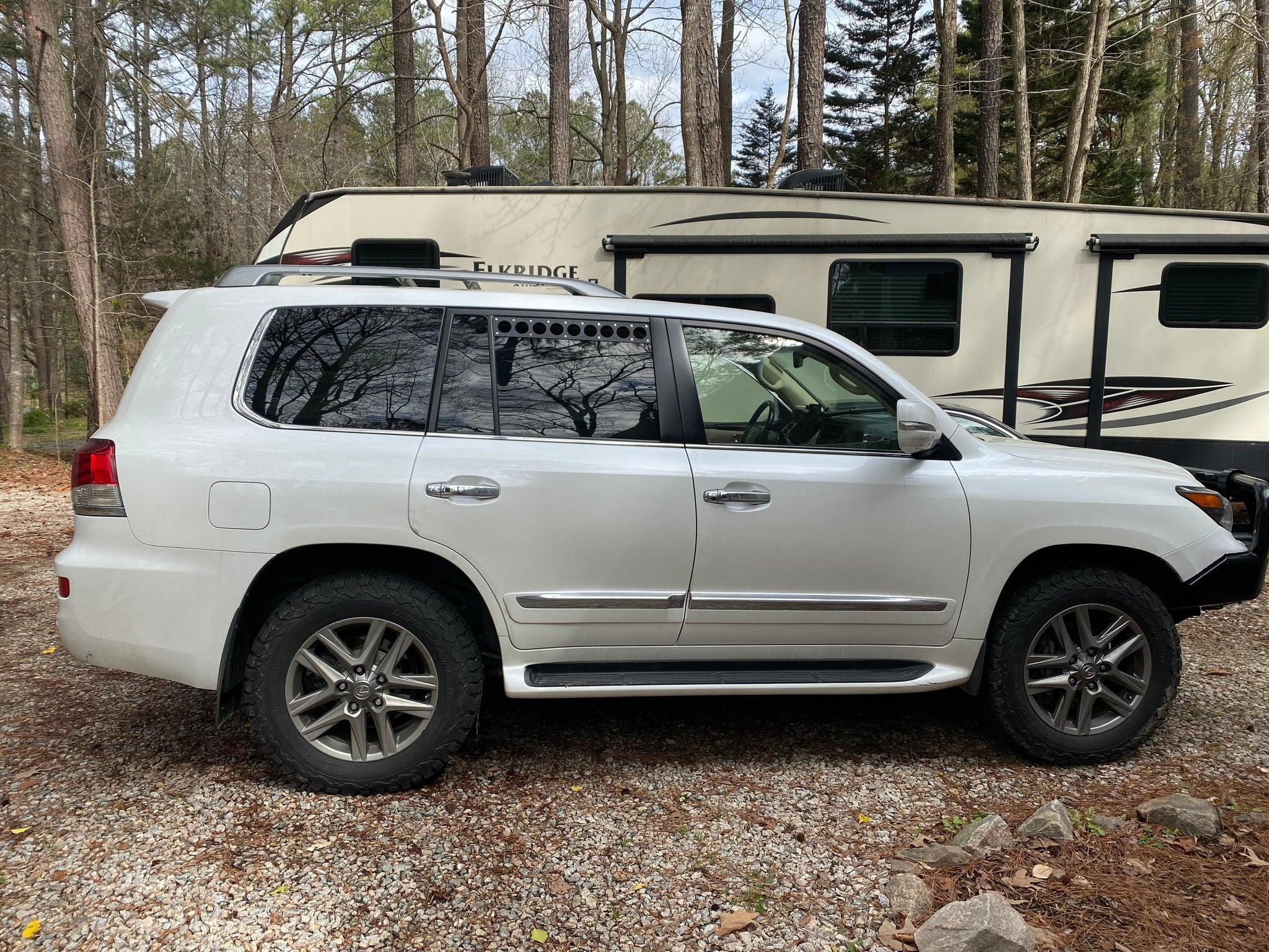 Visual Autowerks Window Vents Toyota LC200/Lexus LX570 Window Vents